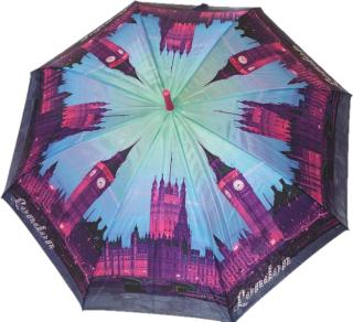 Dámský holový deštník Londýn fialový
