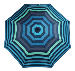 Dámský holový deštník pruhy Barvy: Modrá