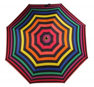 Dámský holový deštník pruhy Barvy: Žlutá