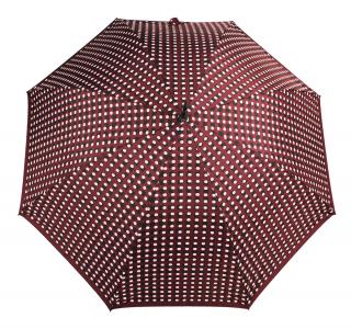Dámský holový deštník Puntíky, Perletti Barvy: Růžová