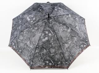 Dámský holový deštník  Riflový  Barvy: Černá