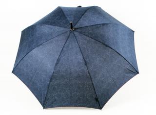 Dámský holový deštník  Riflový  Barvy: Modrá