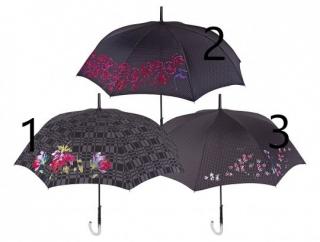 Dámský holový deštník s květinovým potiskem Číslování: 2