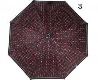 Dámský holový deštník srdíčkový Číslování: 3