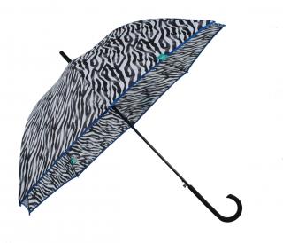 Dámský holový deštník  ZEBRANO  Barvy: Modrá