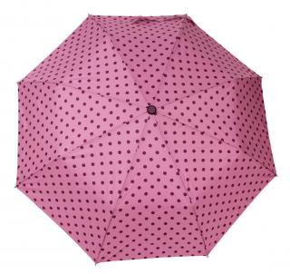 Dámský skládací vystřelovací deštník Puntík Perletti Technology Barvy: Růžová