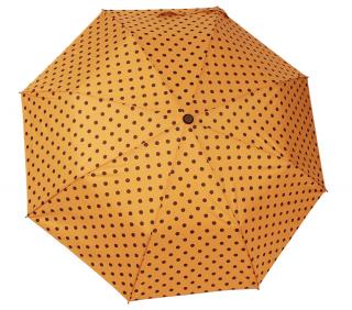 Dámský skládací vystřelovací deštník Puntík Perletti Technology Barvy: Žlutá