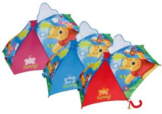 Dětský deštník Medvídek Pú malý Barvy: Modrá