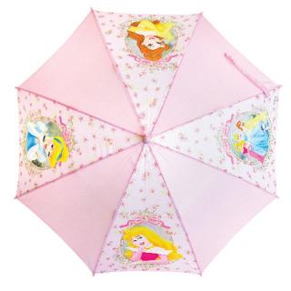 Dětský deštník Princezny růžový Barvy: Světle růžová