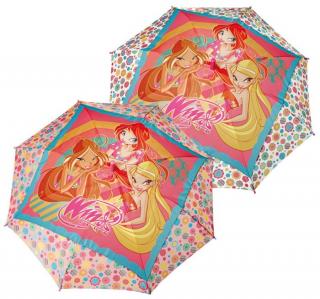 Dětský deštník Winx světlý Barvy: Růžová