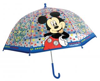Dětský průhledný deštník Mickey