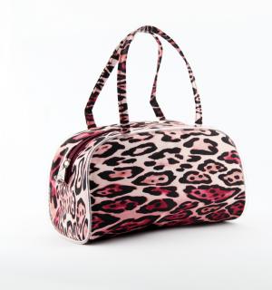 Kosmetická taška Sincini-kabelka leopard fialový