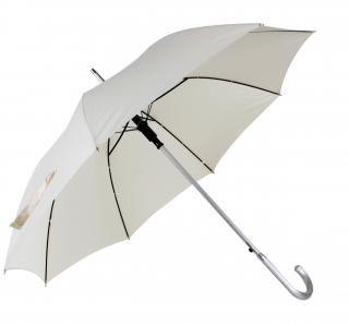 Krémový holový deštník