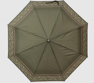 Luxusní dámský skládací vystřelovací deštník  VERSACE Barvy: Zelená