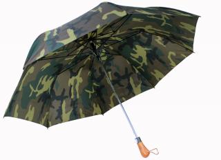 Maxi  skládací deštník maskáčový