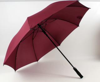 Pánský maxi deštník jednobarevný Barvy: Vínová