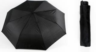 Skládací pánský deštník manuální černý
