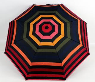Skládací vystřelovací deštník Pruhy Barvy: Zelená