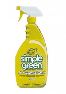 SIMPLE GREEN Všeobecný čistič s vůni citronu Objem, balení: 32 OZ / 946 ml / 1000 ml láhev s rozprašovačem