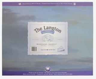 Blok akvarelový 300g The Langton Grain Torchon Daler-Rowney - 12 listů, 508x406 mm