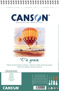 Blok kreslící 180g Canson  C  a grain - A4 spirála
