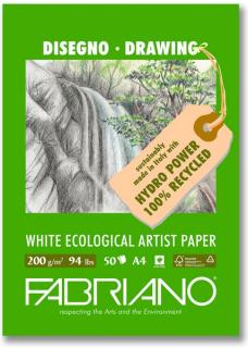Blok kreslící 200g  Fabriano Ecologico - A4