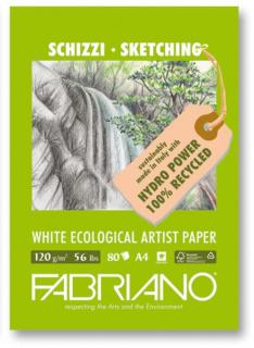 Blok skicovací 120g Fabriano ecologico - A4