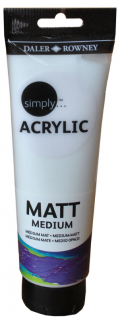 Daler-Rowney, simply, akrylové matné medium - 250 ml