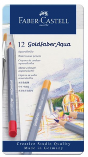 Goldfaber akvarelové pastelky sada 12 ks