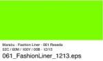 Marabu Fashion Liner 25 ml Barva: 061 - rezeda