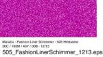 Marabu Fashion Liner 25 ml Barva: 505 - malinová glitrová