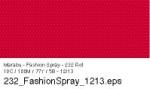 Marabu Fashion Spray 100 ml. Barva: 531 - metalická červená