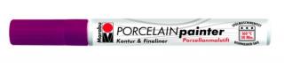 Popisovač na porcelán Marabu hrot 1-2mm Barva: 251 - Fialová