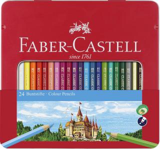 Sada 24 školních pastelek šestihran - Faber-Castell