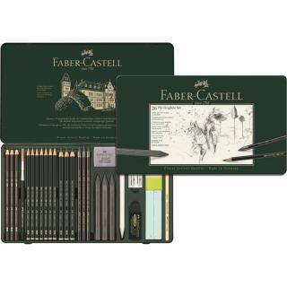 Sada 26 ks PITT Graphite SET Faber-Castell - 112974