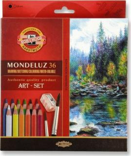 Sada 36 akvarelových pastelek Koh-i-noor Mondeluz