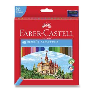 Sada 48 školních pastelek 6-ti hranné ECO - Faber-Castell