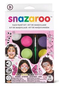 Sada obličejové pastelové barvy, Snazaroo, 8x2,1g