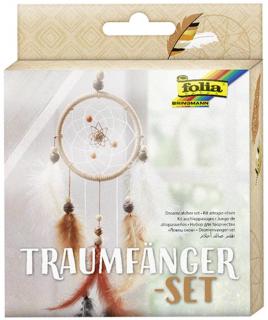 Traumfänger - set (lapač snů) hnědá