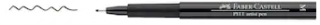 Tušový popisovač, černý, Pitt Artist Pen, Faber-Castell typ/velikost: M