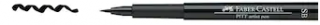 Tušový popisovač, černý, Pitt Artist Pen, Faber-Castell typ/velikost: SB