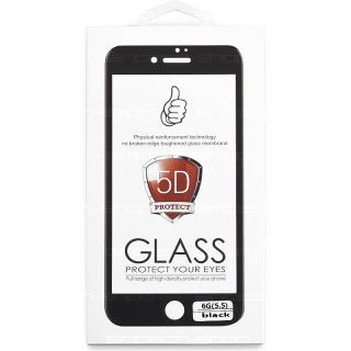 5D tvrzené sklo 9H pro iPhone 6 Plus/6S Plus (5,5 ) Barevná varianta: Černá