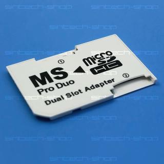 Adaptér pro dvě Micro SD(HC) karty