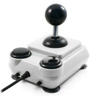 ArcadeR 9 pin Joystick pro ATARI, COMMODORE, SPECTRUM Barva: Bílá