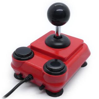 ArcadeR 9 pin Joystick pro ATARI, COMMODORE, SPECTRUM Barva: Červená