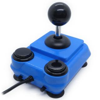 ArcadeR 9 pin Joystick pro ATARI, COMMODORE, SPECTRUM Barva: Modrá