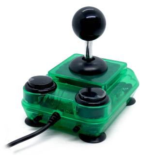 ArcadeR 9 pin Joystick pro ATARI, COMMODORE, SPECTRUM Barva: Průhledná zelená