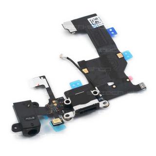 iPhone 5 nabíjecí konektor lightning s flex kabelem - černý