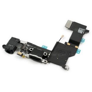 iPhone 5S nabíjecí konektor Lightning port se sluchátkovým jackem a mikrofonem černý