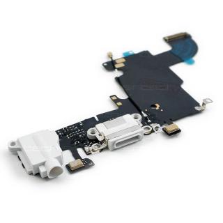 iPhone 6S nabíjecí konektor se sluchátkovým jackem a flexem, bílý